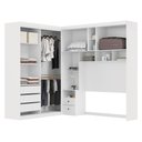 Ver imagem 7 de Guarda Roupa Casal Compacto 6 Portas 7 Nichos 5 Gavetas com Espelho Paris Santos Andirá