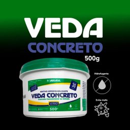 Impermeabilizante Veda Concreto 500g Proteção contra Infiltrações e Fissuras - 3