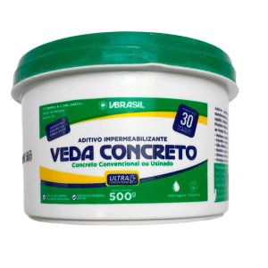 Impermeabilizante Veda Concreto 500g Proteção contra Infiltrações e Fissuras