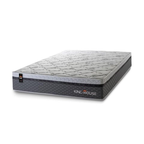 Colchão C- Molas Ensacadas Benton Cinza King 193x203x33