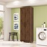 Armário Alto Multiuso Line 2 Portas Ideal para Armazenagem de Produtos Limpeza:imbuia - 3
