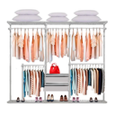 Ver imagem 1 de Closet Aramado - Linear Clr 282 com Gaveta - 2,50m - Branco