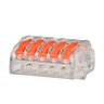 40un Kit Conector Emenda Rápida Derivação Borne 5 Fios - 1