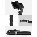 Ver imagem 4 de Mini Tripé Extensível com Bastão Pau de Selfie e Controle Bluetooth Android / Ios