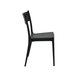 Kit 4 Cadeiras de Jantar Diana Preta Tramontina - 4