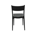 Ver imagem 3 de Kit 4 Cadeiras de Jantar Diana Preta Tramontina