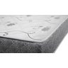 Colchão Viúva Bello Box 128 Veneza - 100% Espuma - D45 Cinza 14x128x188 - 2