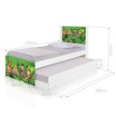 Ver imagem 2 de Bi Cama Juvenil Zap com Cabeceira Safari