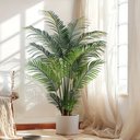 Ver imagem 1 de Planta Artificial Palmeira Areca Coqueiro com 1.50 Metros