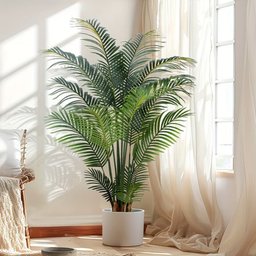 Planta Artificial Palmeira Areca Coqueiro com 1.50 Metros - 1