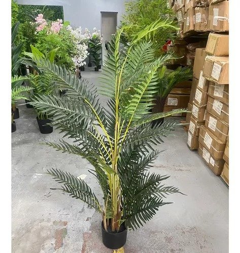 Planta Artificial Palmeira Areca Coqueiro com 1.50 Metros - 4