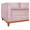 Sofá 3 Lugares Europa 180 cm Estilo Conforto e Elegância Corano - Doce Sonho Móveis - 5