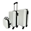 Ver imagem 1 de Kit de 3 Malas de Viagem Branca