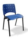 Ver imagem 1 de Cadeira Secretaria Ergoplax Fixa - Azul
