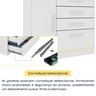 Cômoda 1 Porta 4 Gavetas 104cm Chicago - 7