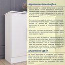 Ver mais imagens de Cômoda 1 Porta 4 Gavetas 104cm Chicago