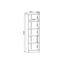 Ver imagem 2 de Armário Sapateira Quarto Xangai C/ 2 Portas Branco - Genialflex