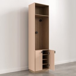 Guarda Roupa Modulado Joy 2 Peças com Gaveteiro e Sapateira CabeCasa MadeiraMadeira - 16