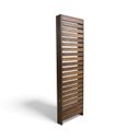 Ver imagem 5 de Biombo Versati 3 Folhas Rustic Yescasa Marrom/Nogueira