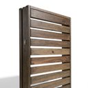 Ver imagem 4 de Biombo Versati 3 Folhas Rustic Yescasa Marrom/Nogueira