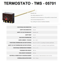 Ver imagem 2 de Termostato Tms Thermowatt 30c a 80c com Segurança em 90c 20a - 05701