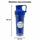 Ver imagem 7 de Garrafa Aladdin Active 500ml Parede Dupla Academia - Azul
