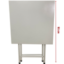 Ver imagem 4 de Mesa Dobrável de Bar Aço Ferro Restaurante Antiferrugem