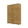 Armário Guarda Roupa Casal Taurus 6 Portas - Vlr Móveis: Nature - 1