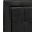 Ver imagem 4 de Cabeceira Estofada para Cama Box Casal 140cm Ravena Veludo - Sofa Store Cor:veludo Preto