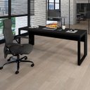 Ver imagem 1 de Mesa Escrivaninha Industrial 1.90m Pés Metal