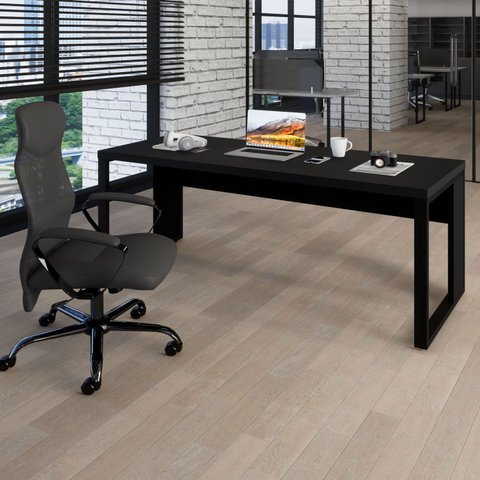 Mesa Escrivaninha Industrial 1.90m Pés Metal