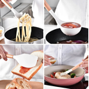 Ver imagem 3 de Jogo 12 Peças Utensílios Silicone Colher Espátula Compacto Preto