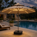 Ver imagem 4 de Ombrelone Moonlight LED 3m com Base - Bege