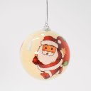 Ver imagem 3 de Kit 3 Bola de Natal Árvore de Natal Papai Noel Enfeite 75mm