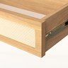 Aparador Alia 2 Gavetas 120 Cm Tauari/dourado - 5