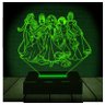 Luminária Led 3d | Princesas Disney | Abajur - 1
