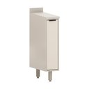 Ver imagem 1 de Balcão 20cm 1 Porta com Tampo Stylo Luciane Móveis Cinammon/beige
