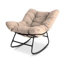 Ver mais imagens de Cadeira Poltrona de Balanço Nut Chair Acquablock Sala Quarto