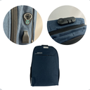 Ver imagem 3 de Mochila Urban Pro Anti Furto para Notebook C/saída Cabo Usb Fone Ouvido Azul