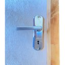 Ver imagem 3 de Kit Porta de Madeira Semi-oca Lisa Rodam Mescla - Lado Direito - 2.10 (a) X 0.80 (l)