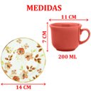Ver imagem 4 de Kit Jogo Café Lanche 12PÇS 6 Pessoas Donna Chá Das 5 Oxford