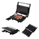 Ver imagem 6 de Grill Chapa Elétrica Antiaderente 1000W 127V Preto 22x22cm para Sanduíches e Grelhados