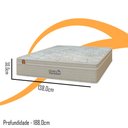 Ver imagem 3 de Colchão Casal 138cm D26 Molas Ensacadas Gran Paradiso Confort Prime