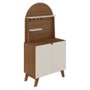 Ver imagem 2 de Cantinho do Café 2 Portas e Suporte para Xicaras Egito - Moveis Leartam