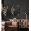 Ver imagem 2 de Espelho Oval Londres 50x40cm Com Borda Branca