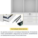 Ver mais imagens de Guarda Roupa Casal 3 Portas 9 Gavetas 199cm Chicago