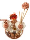 Ver imagem 2 de Kit Lavabo Luxo Rose Gold Potes Aroma Sabonete Porta Escovas