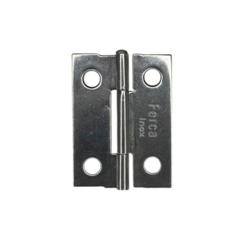 Dobradiça Porta Inox Kit 3 Peças - 1.1/2" 40mm Ferca