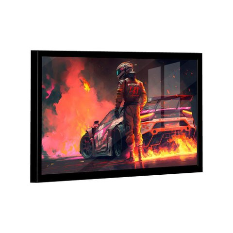 Quadro Piloto Fire -- Br Artes