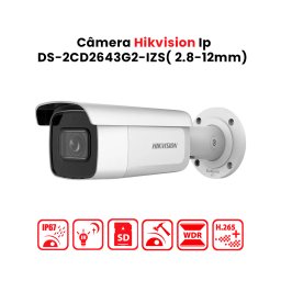 Câmera Ip Varifocal Motorizada 4mp Bullet Hikvision Ds-2cd2643g2-izs - 3 Câmera Ip Varifocal Motorizada 4mp Bullet Hikvision Ds-2cd2643g2-izs - 3